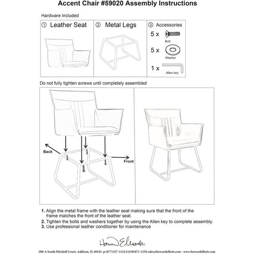 Volterra Dark Gray Chair